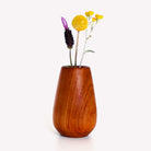 Hand Crafted Wooden Bud Vases - Blackwood