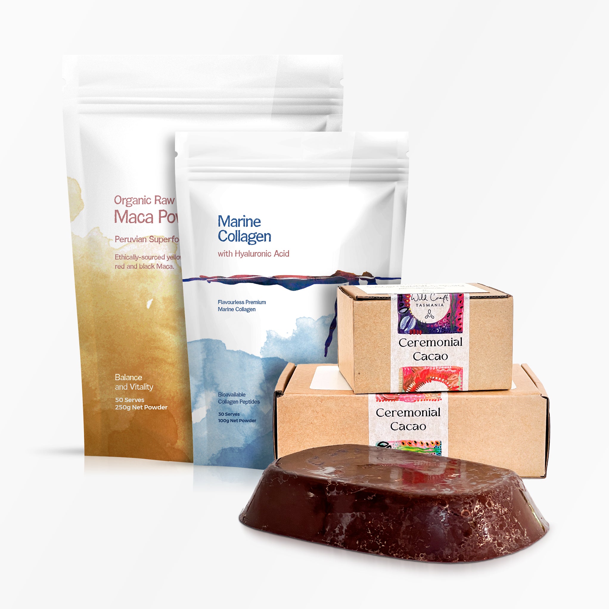 Cacao, Maca & Collagen Bundle