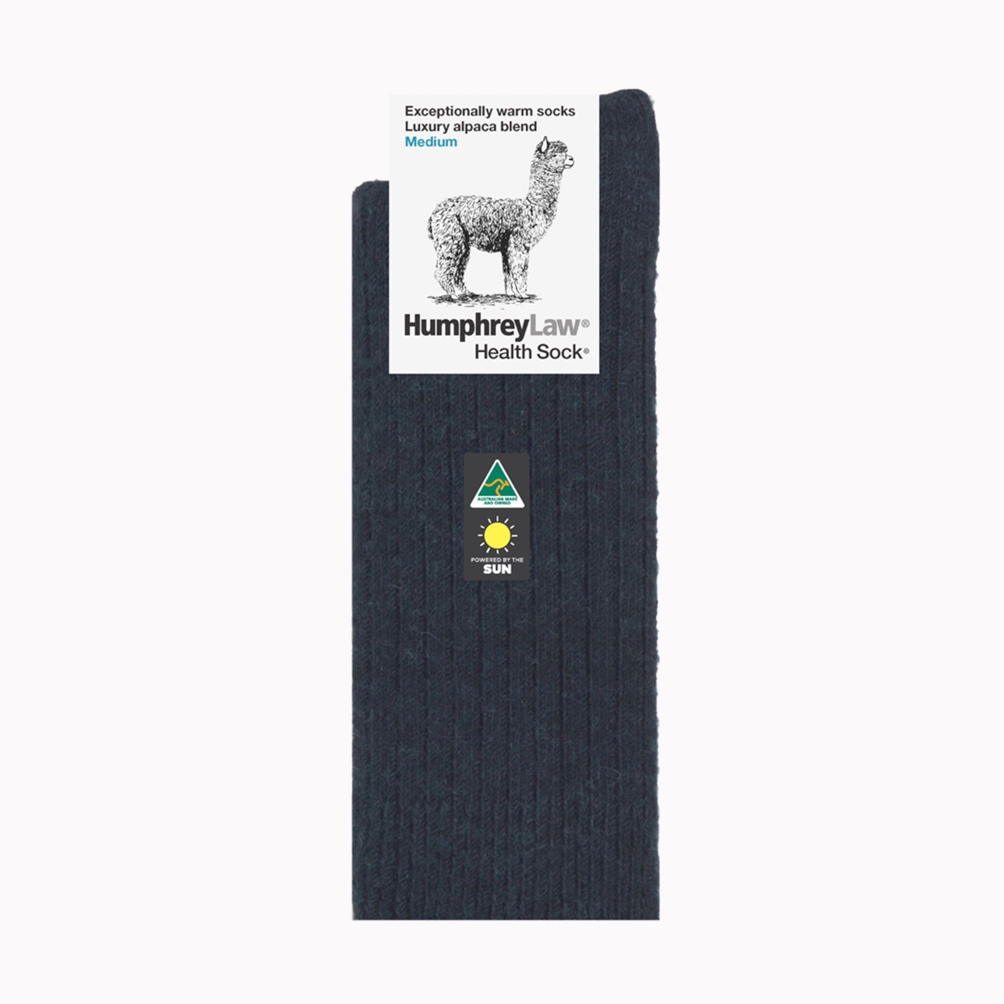 Humphrey Law Health Sock - Charcoal