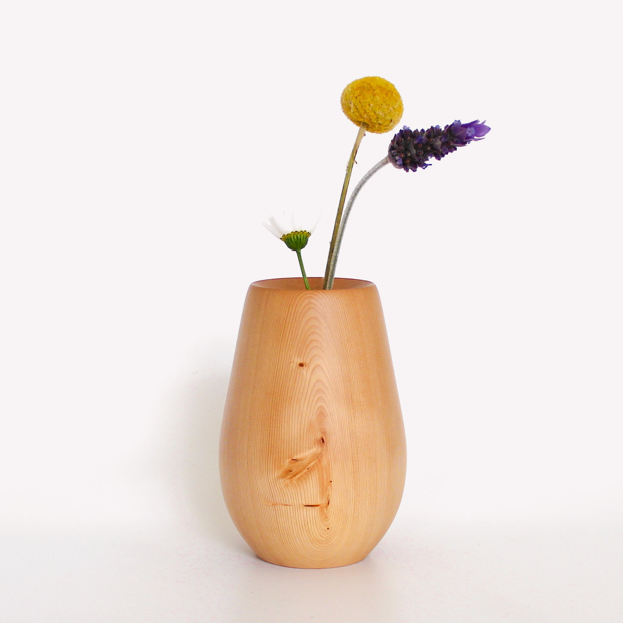 Hand Crafted Wooden Bud Vase - Huon Pine