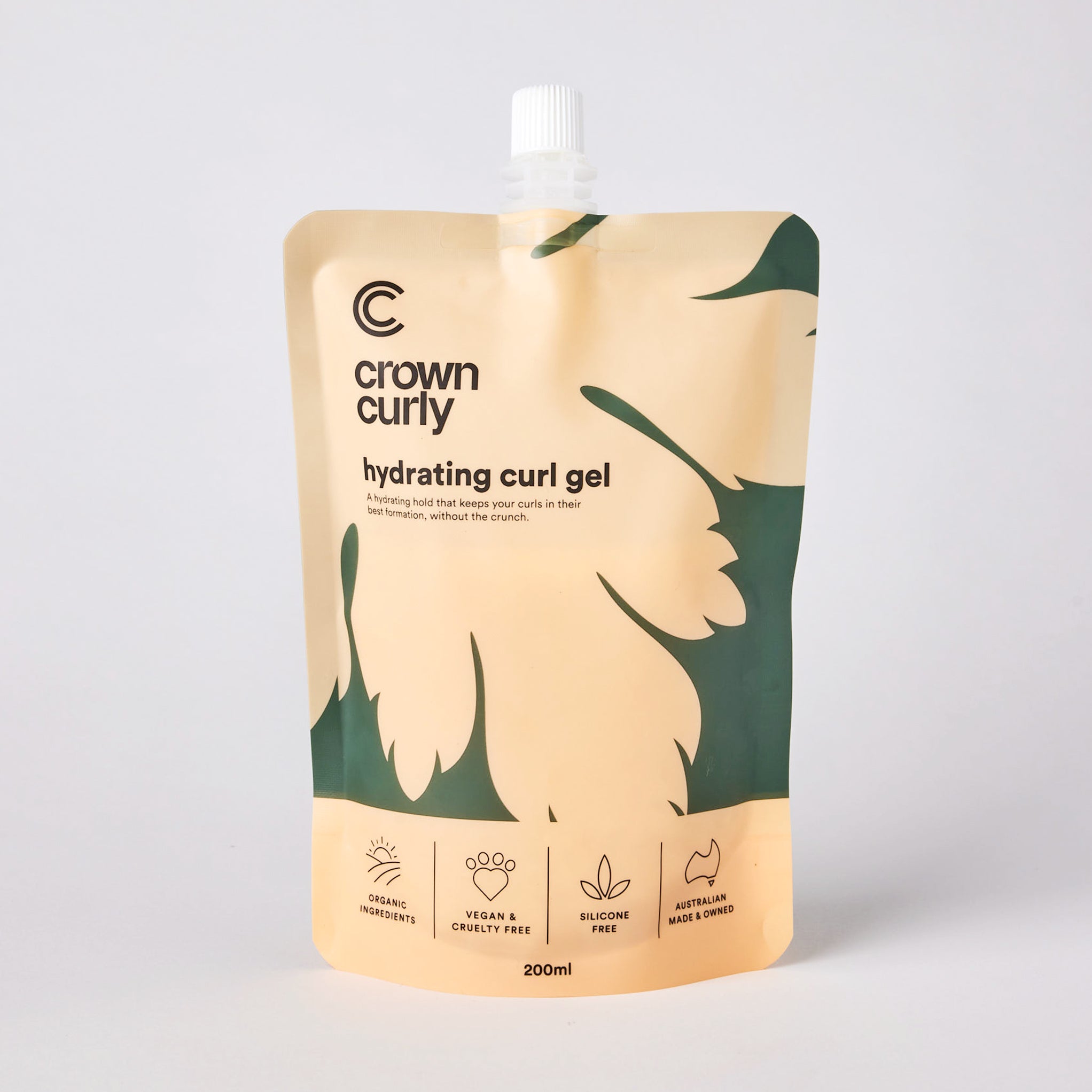 Crown Curly Hydrating Curl Gel